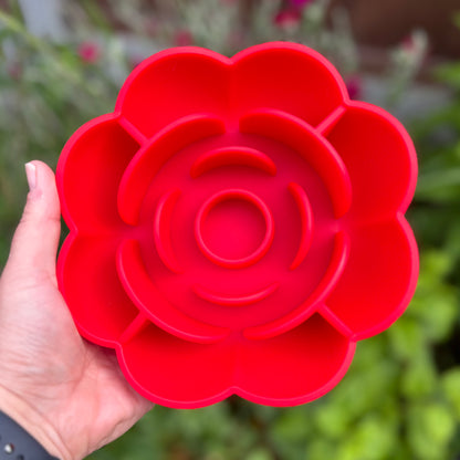 FLOWER SILICONE SLOW FEEDER BOWL