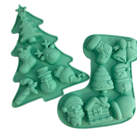 CHRISTMAS SILICON MOULDS