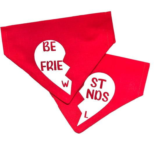 BEST FRIENDS (set of 2) BANDANA