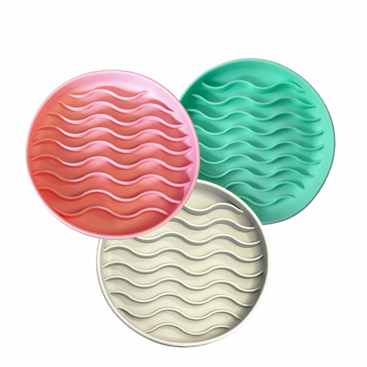 WAVE SLOW FEEDER SILICONE BOWL