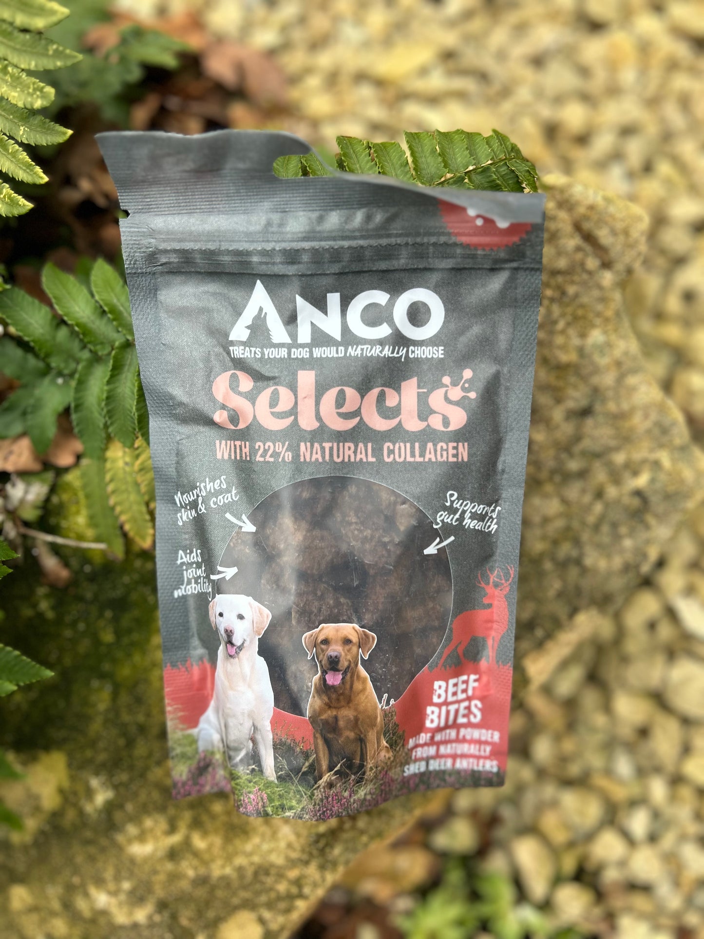 ANCO SELECTS BEEF BITES WITH COLLAGEN 85g