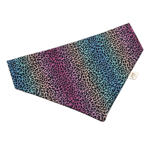 RAINBOW LEOPARD BANDANA