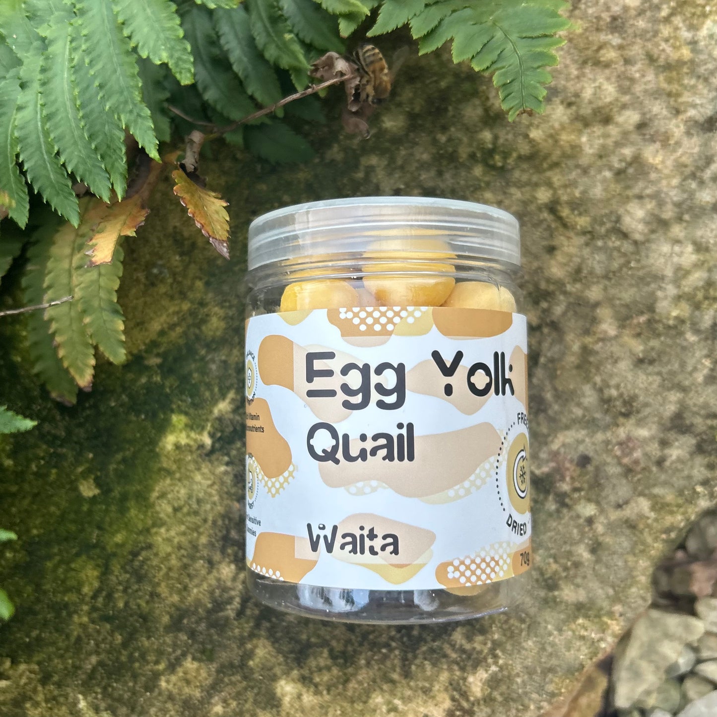 WAITA FREEZE DRIED QUAIL EGG YOLK