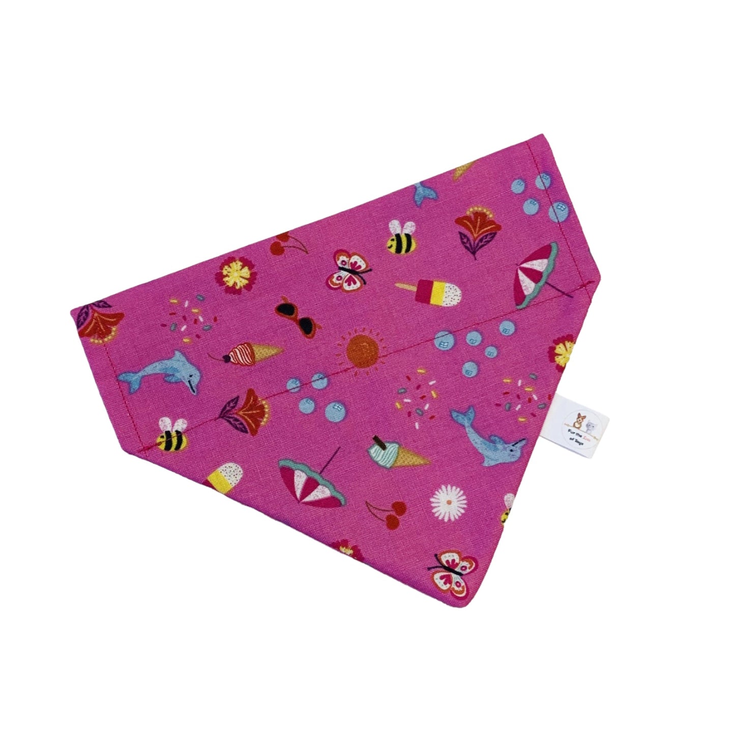 BESIDE THE SEASIDE (PINK) BANDANA