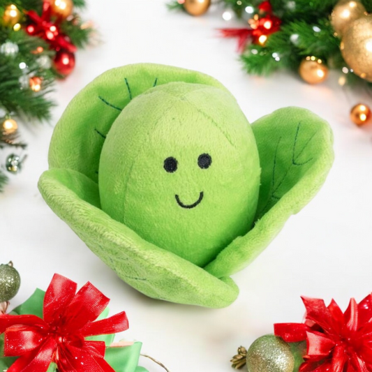 BOBBY BRUSSEL SPROUT CHRISTMAS PLUSH TOY