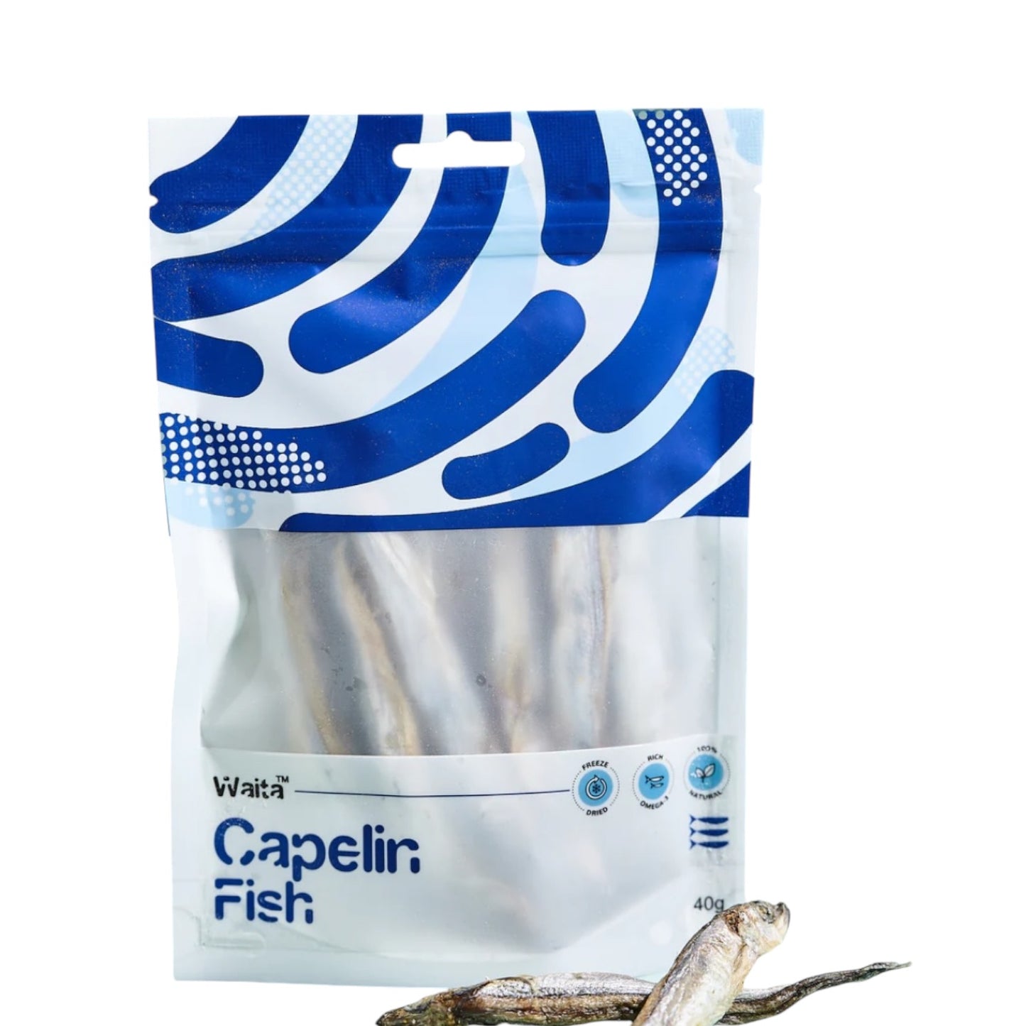 WAITA FREEZE DRIED CAPELIN FISH