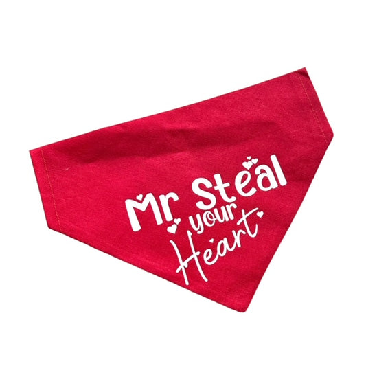 MR/MRS STEAL YOUR HEART BANDANA